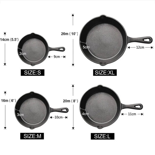 Cast Iron Non-Stick Frying Pan