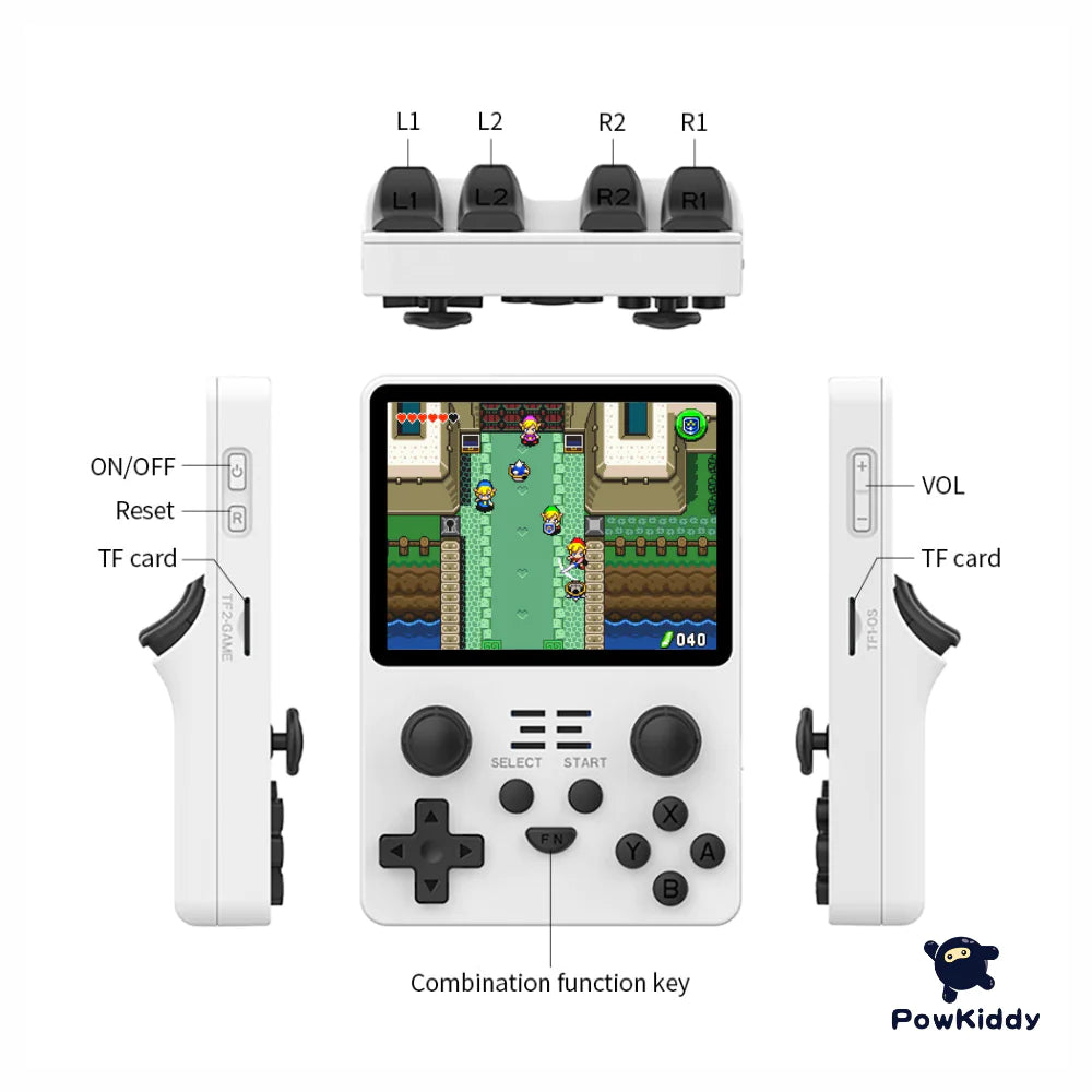 Retro Hand Held Video Game Console