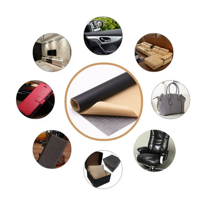 Self Adhesive PU Leather Repair Patches Fix Sticker for Sofa Car Seat