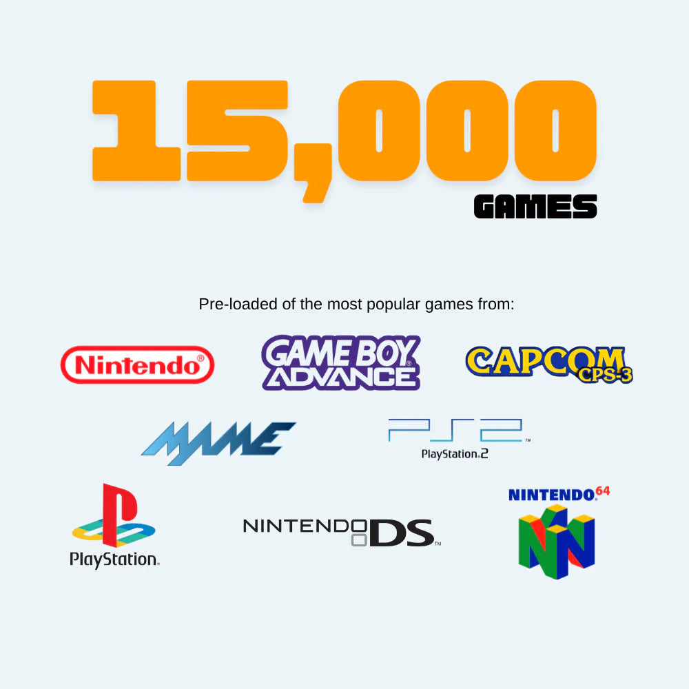 Retro Hand Held Video Game Console