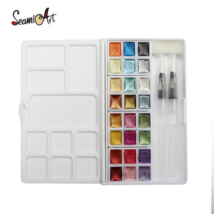 Metallic Water Color Paint Set